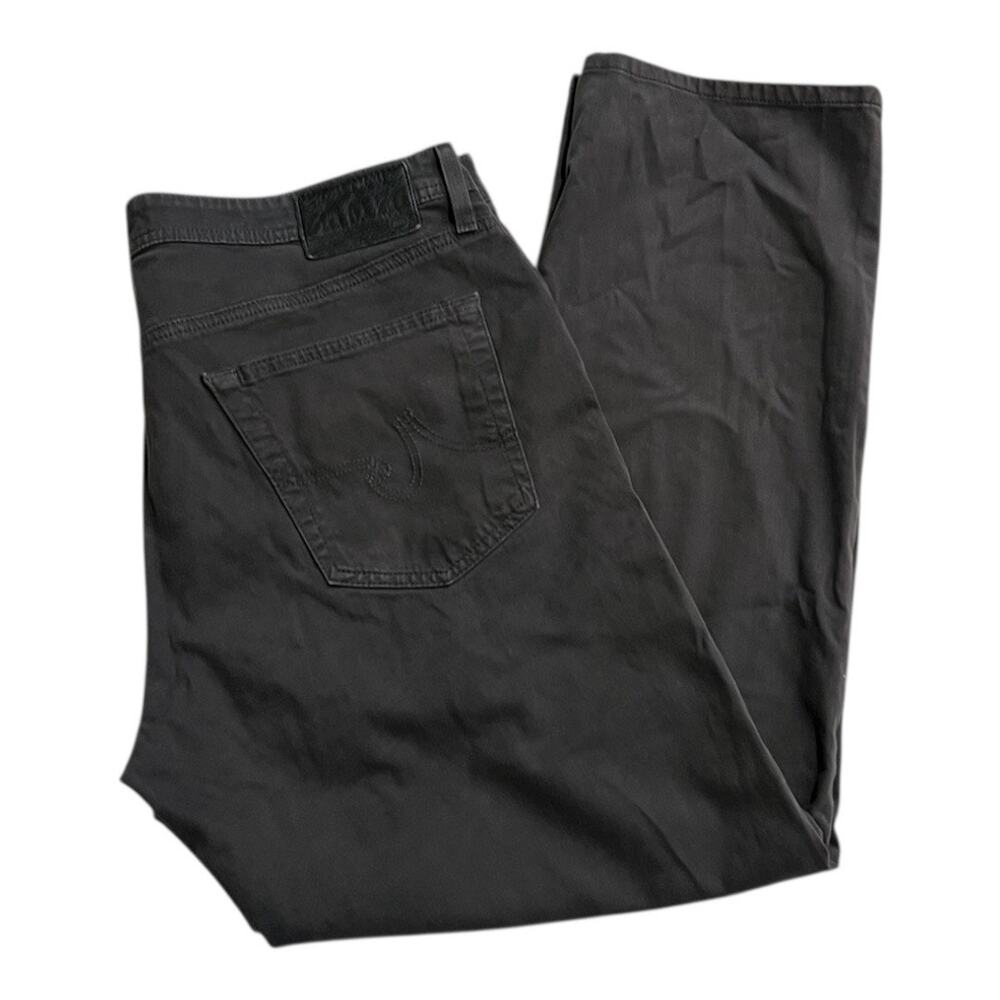 Mens AG Adriano Goldschmied The Graduate Gray Tailored Leg Jeans Size 36 x 32 - Picture 12 of 12
